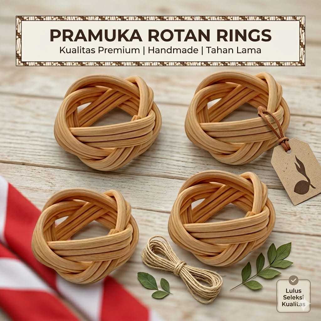 Jual Ring rotan PRAMUKA satuan | Shopee Indonesia