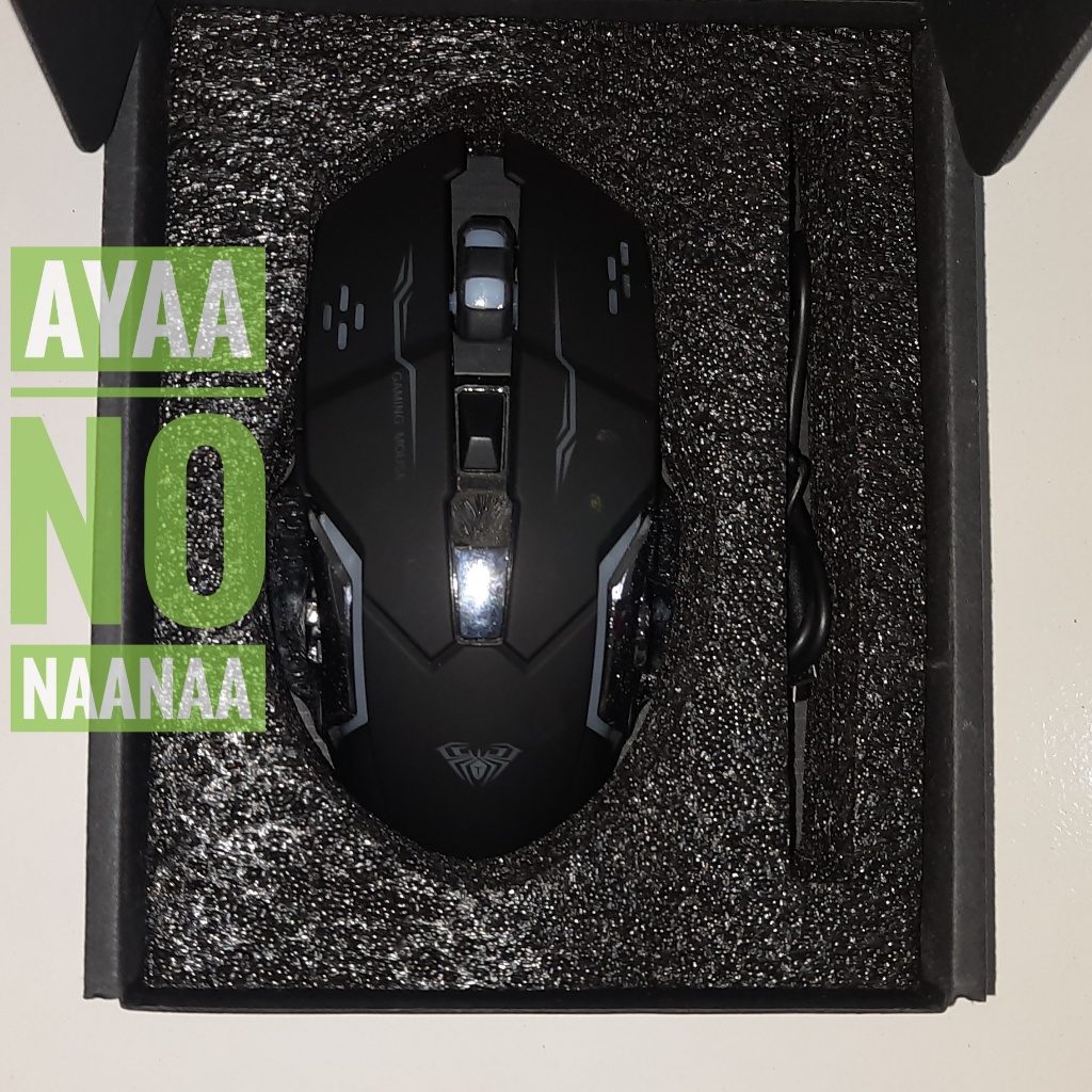 Jual Mouse Gaming AULA Wireless SC-100 Rechargeable Lithium original ...