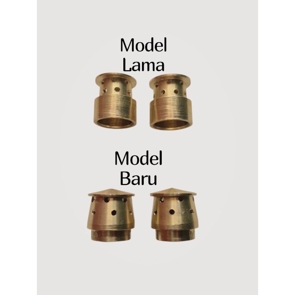Jual 2 Pcs Burner Api Lilin Kuningan asli Bahan tebal | Shopee Indonesia