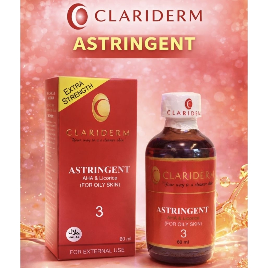 Jual Clariderm Astringent 3 | Shopee Indonesia