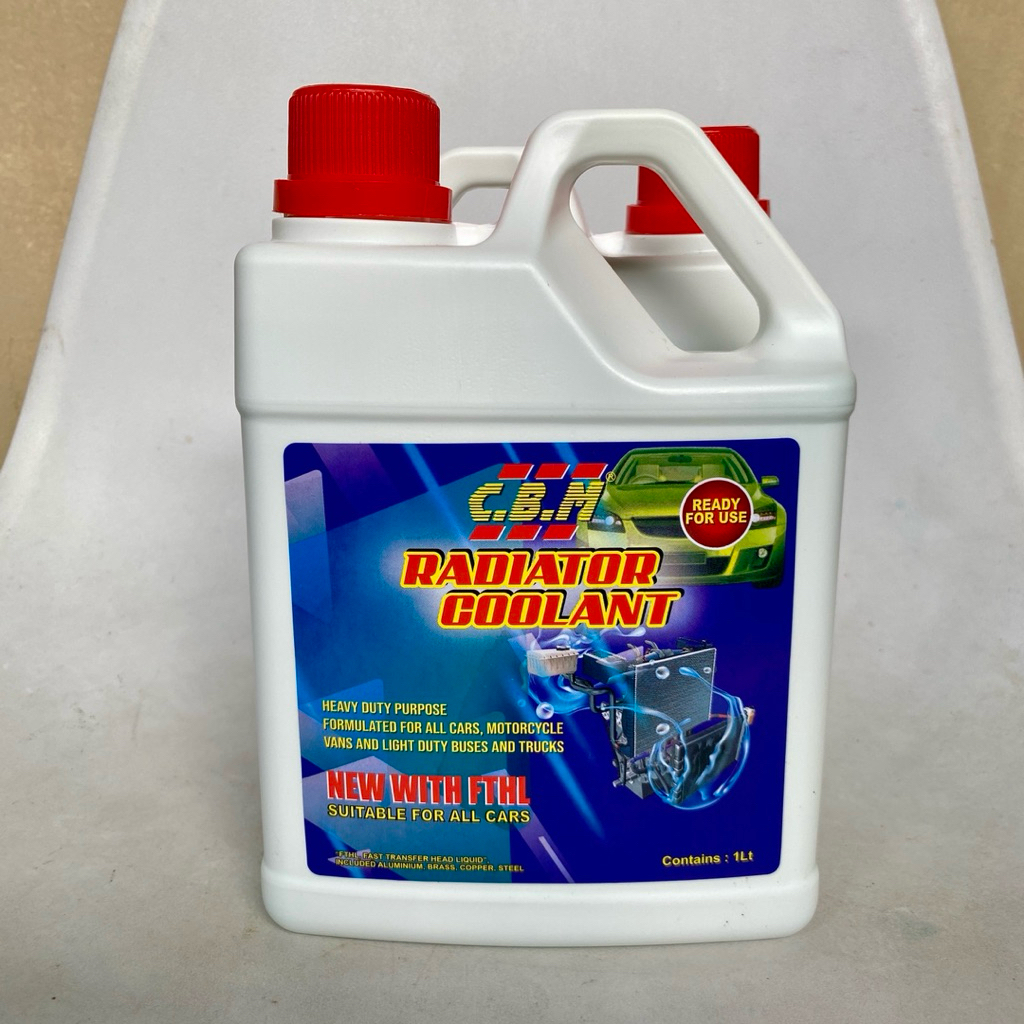 Jual Air Radiator Motor Mobil CBM 1L / Prestone Radiator Coolant / CBM ...