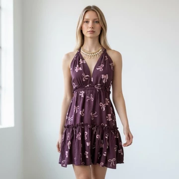 Mini Dress Tanktop Wanita Rayon Viscose Adem Nyaman Dress Santai Tidur