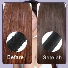 USATON Catokan Rambut Nirkabel Ceramic Catok 9 Tingkat Suhu Catokan Mini Catokan Sisir Pelurus