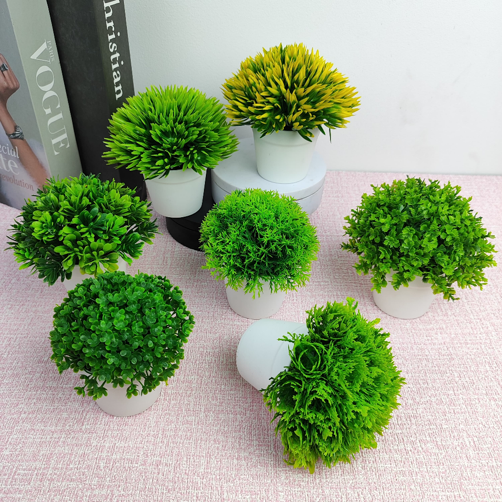 Jual UNICO Pot Bunga Plastik Hias Mini Import Termurah Bunga Rumput ...