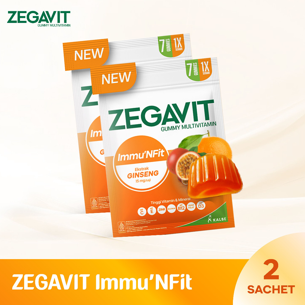 Jual Twin Pack - Zegavit Gummy Multivitamin - IMMU'Nfit | Shopee Indonesia