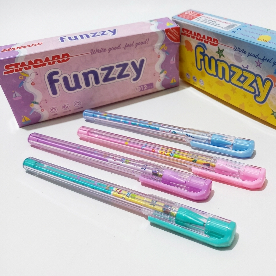 Jual Pulpen STANDARD Pen FUNZZY 0.5 (per PCS) | Shopee Indonesia