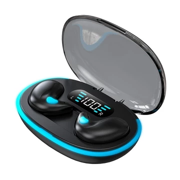 X55 TWS Bluetooth Earphone Wireless LED Display Noise Canceling Headset Gaming Bass Jernih