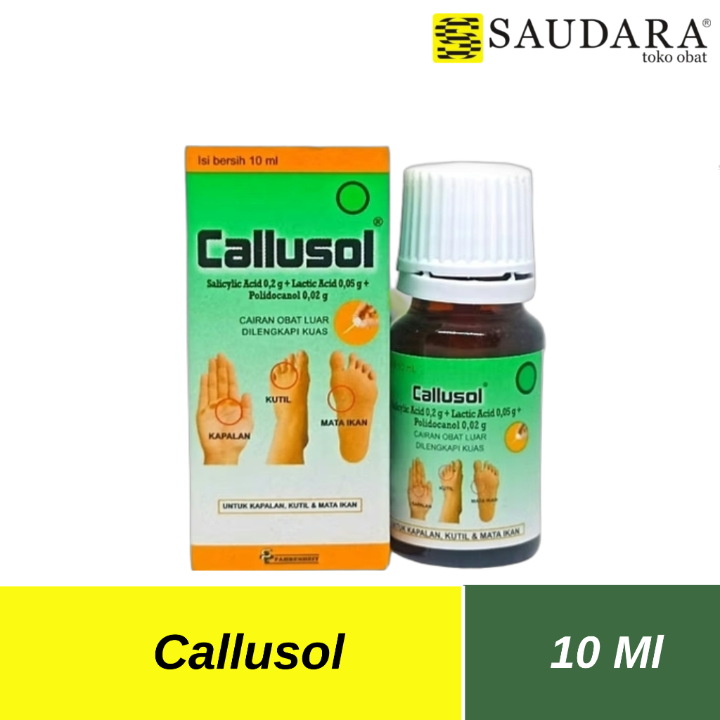 Jual Callusol Obat Terlengkap & Harga Terbaru Juli 2026 | Shopee Indonesia