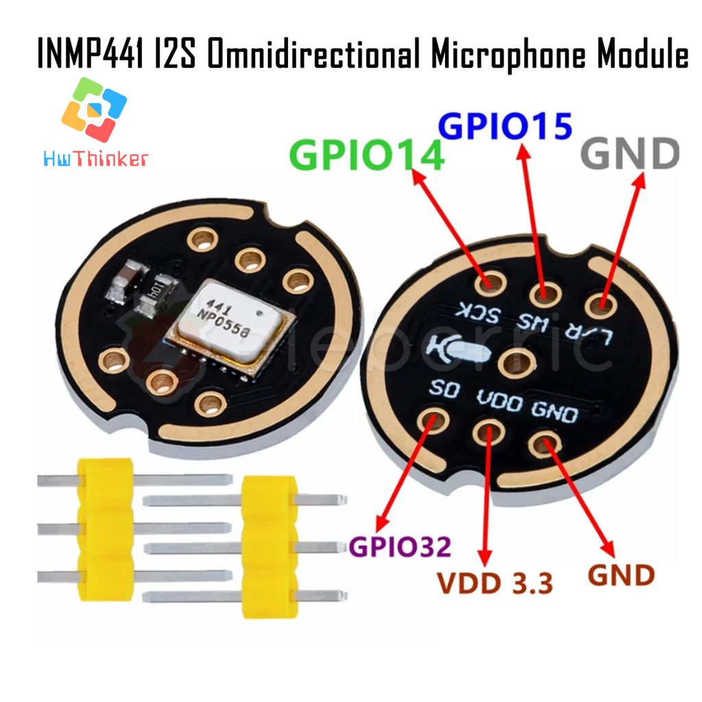 Jual INMP441 Digital Output Sensor Module MEMS High Precision ...