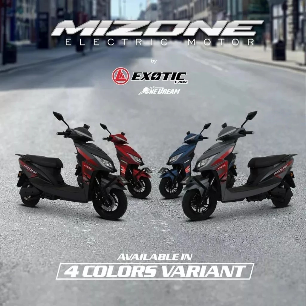 Motor Listrik Pacific MIZONE 48 Volt / 32.2AH