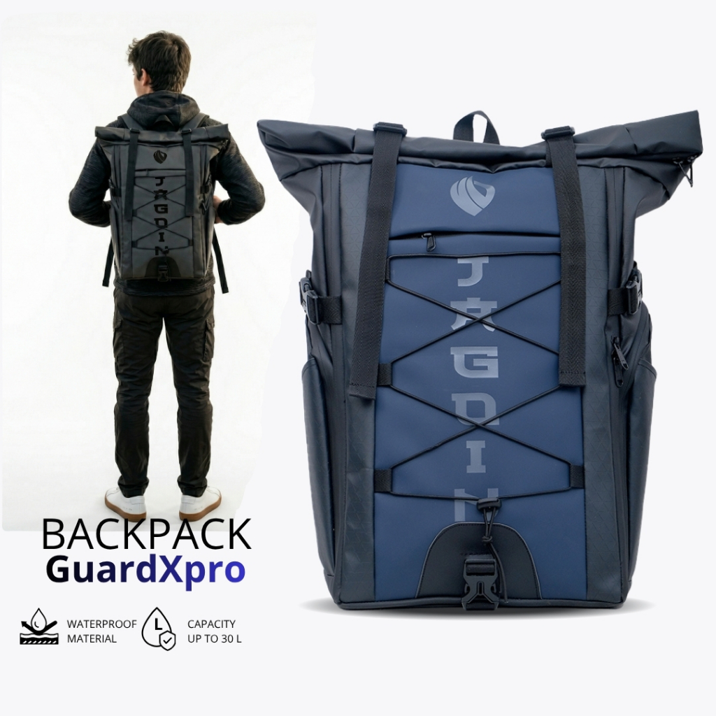 JAGOIN - Tas Ransel Hiking Gunung Pria Waterproof Tas Outdoor Tas Travelling Tas Kerja -Backpack GuardXpro