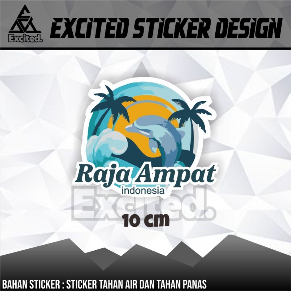 Jual STIKER VINYL RAJA AMPAT | Shopee Indonesia