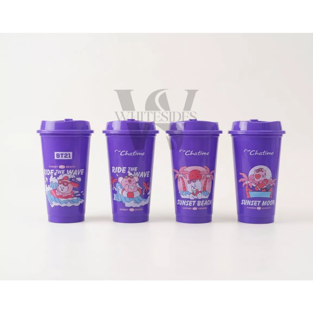 Jual Mang - Chatime BT21 Koya Tata Chimmy RJ Cooky Shooky Van Tumbler ...