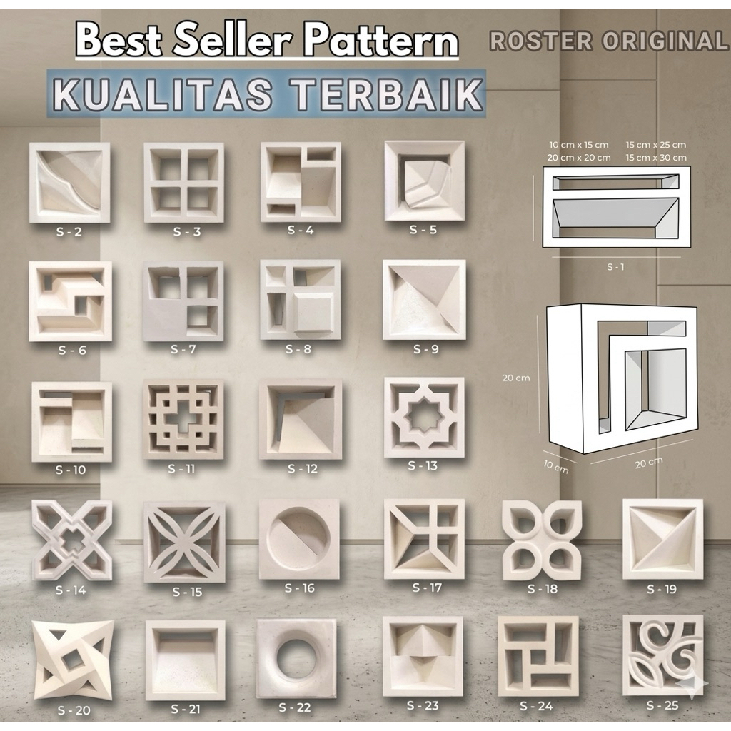 Jual Roster Beton Terlengkap & Harga Terbaru Juli 2026 | Shopee Indonesia