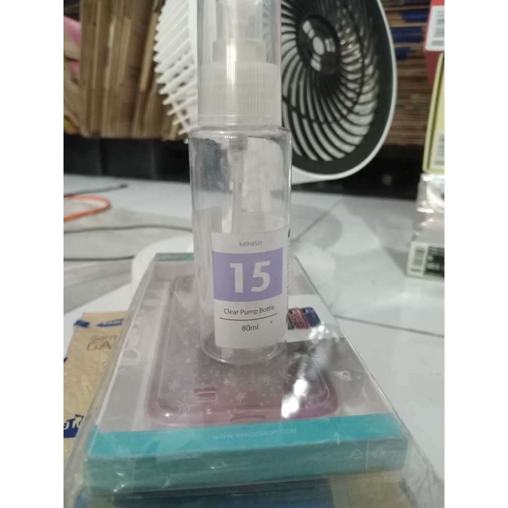 Jual Miniso Clear Pump Bottle 80 Ml | Shopee Indonesia