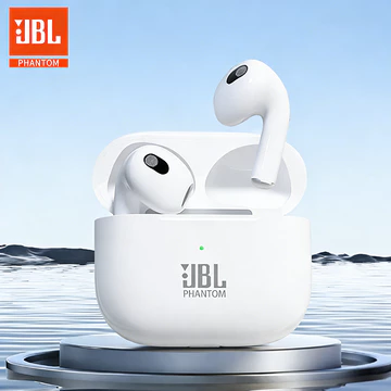 JBL Phantom TWS Earphone Nirkabel Asli Headphone 5.3 9D Stereo Suara Headset Olahraga HIFI