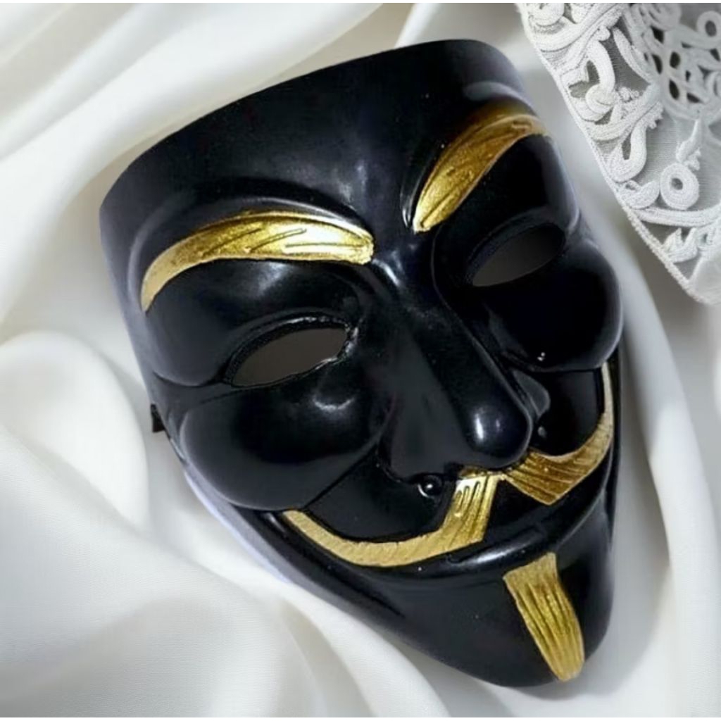 Jual Topeng Anonymous Hitam Vendetta - Topeng Hacker Hitam Klasik ...