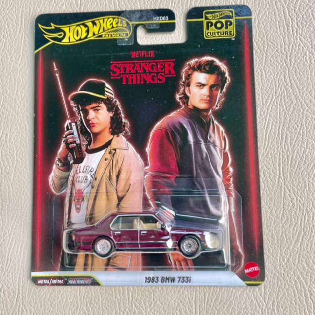 Jual Hot Wheels Premium Pop Culture 1983 BMW 733i Stranger Things Edisi ...