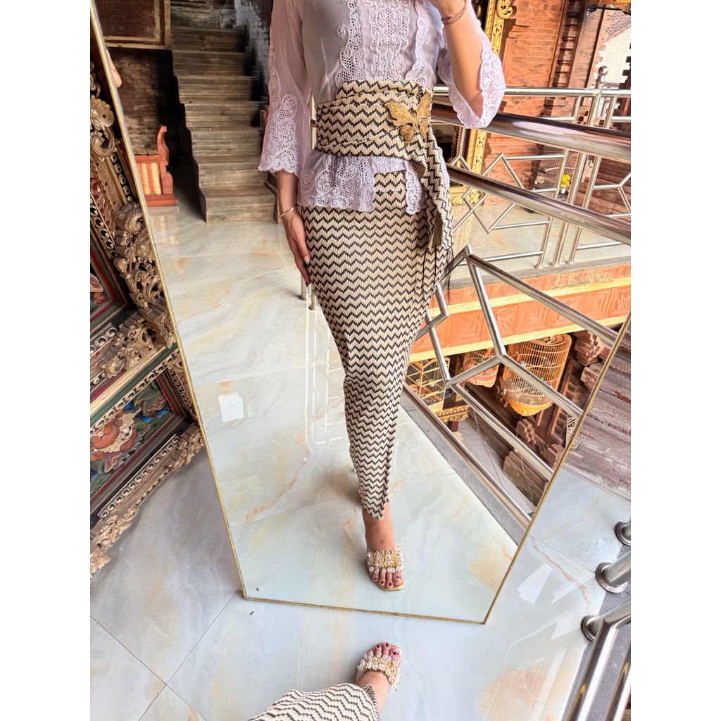 Jual Kamen Knit Motif Rangrang ( kamen set selendang ) | Shopee Indonesia