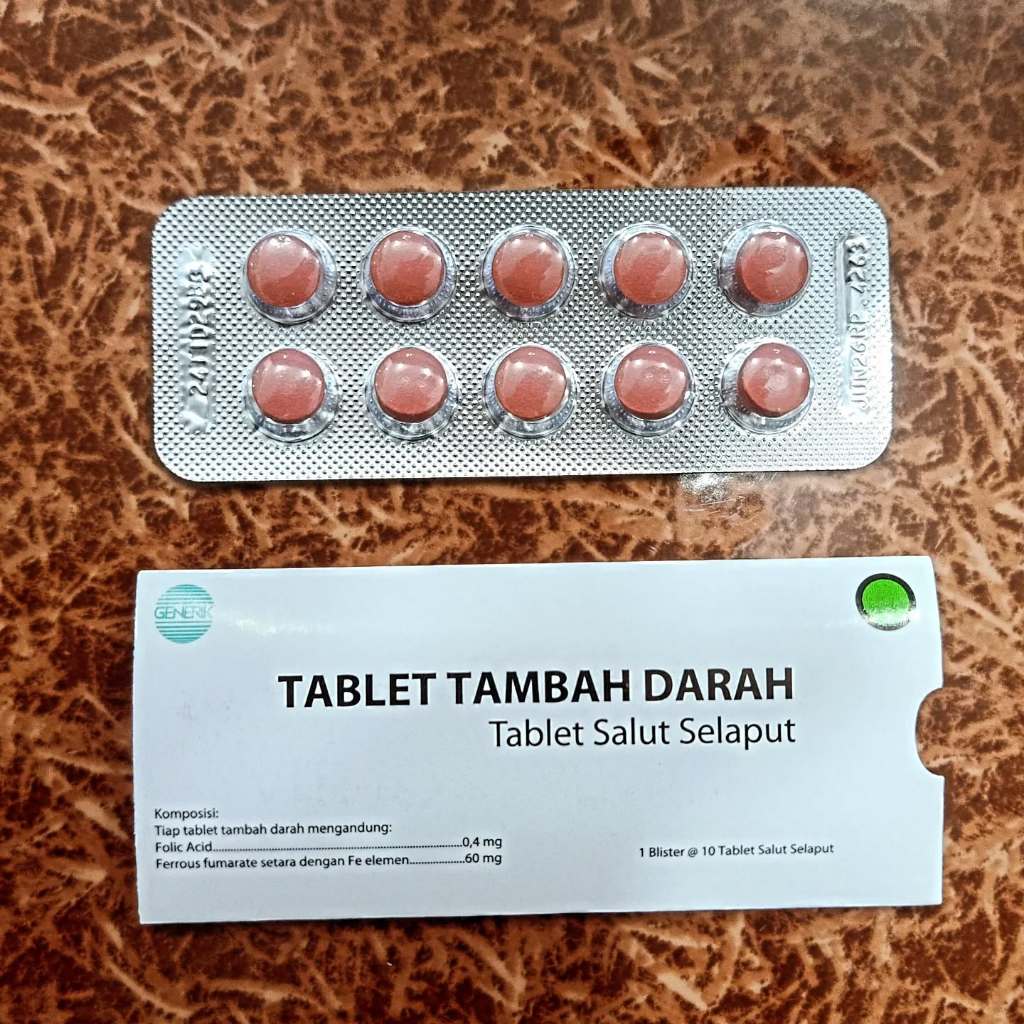 Jual Tablet Tambah Darah 10 Tab/Strip PT MEGALIFE | Shopee Indonesia