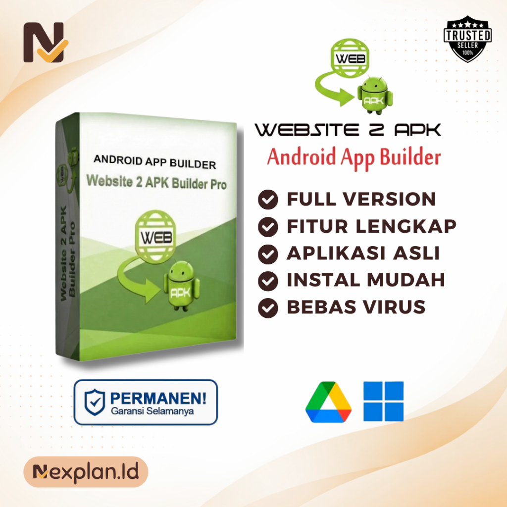 Website 2 APK Builder Android Pro 5.0 Full Version + Video Panduan Instalasi – Website Jadi APK