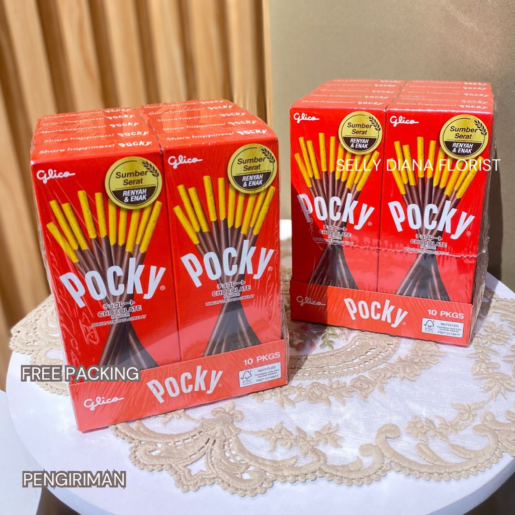 Jual Glico Pocky Mini Coklat 22 gr (1 pack isi 10 pcs) | Shopee Indonesia