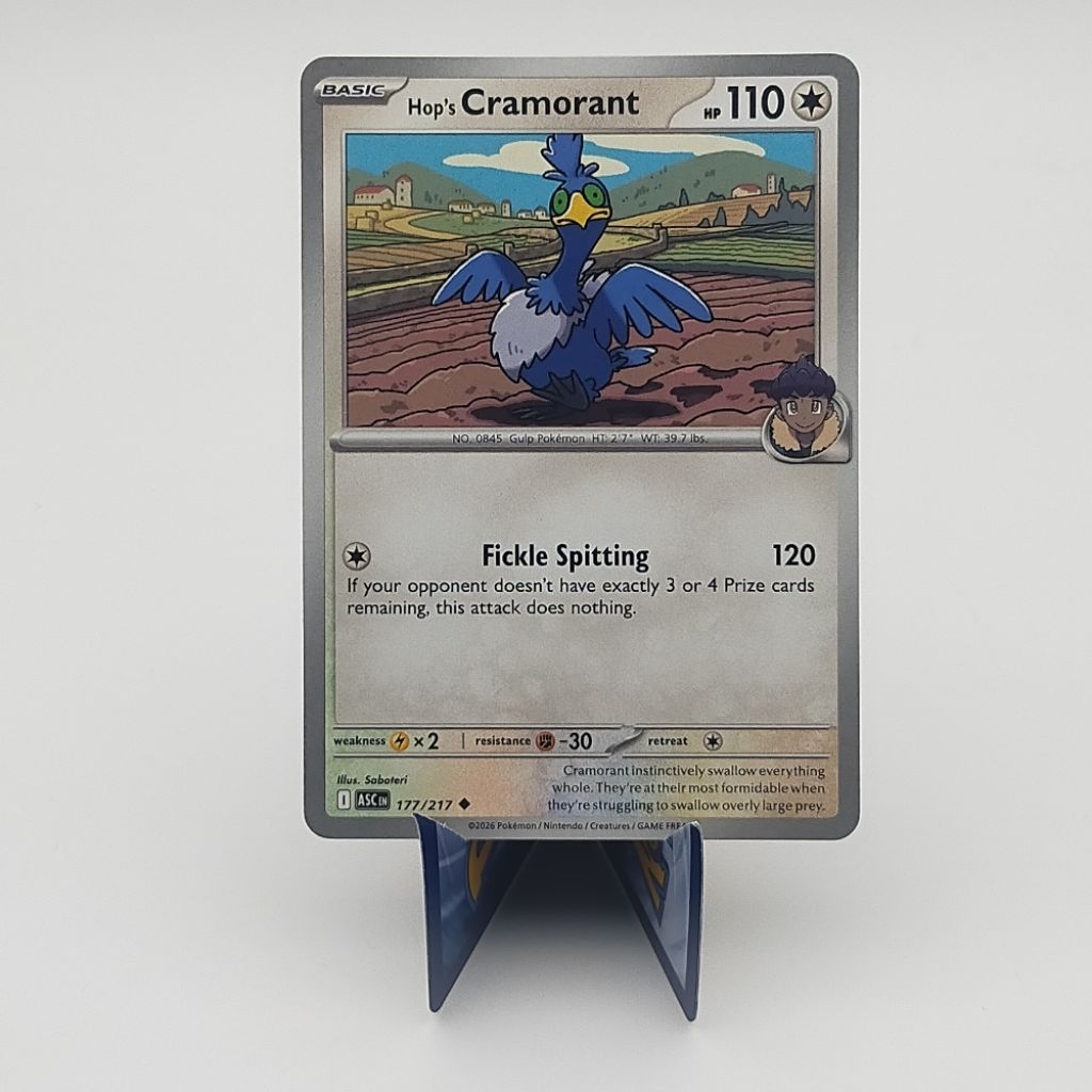 Jual Kartu TCG Pokemon EN Original Hop's Cramorant ASC 177/217 | Shopee  Indonesia