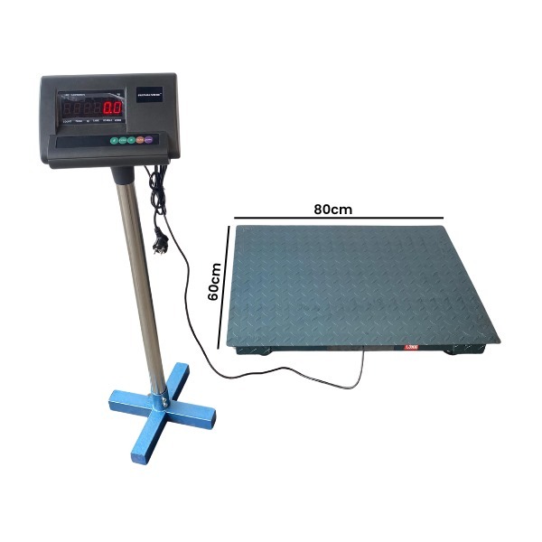Jual RENKMHE Timbangan Lantai 1Ton Plat Lebar 60x80cm Floor Scale ...