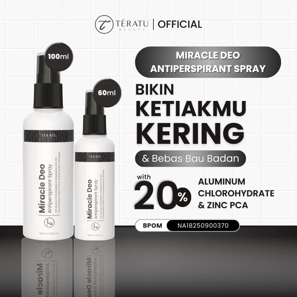 Teratu Beauty Solo Miracle Deo Antiperspirant Spray