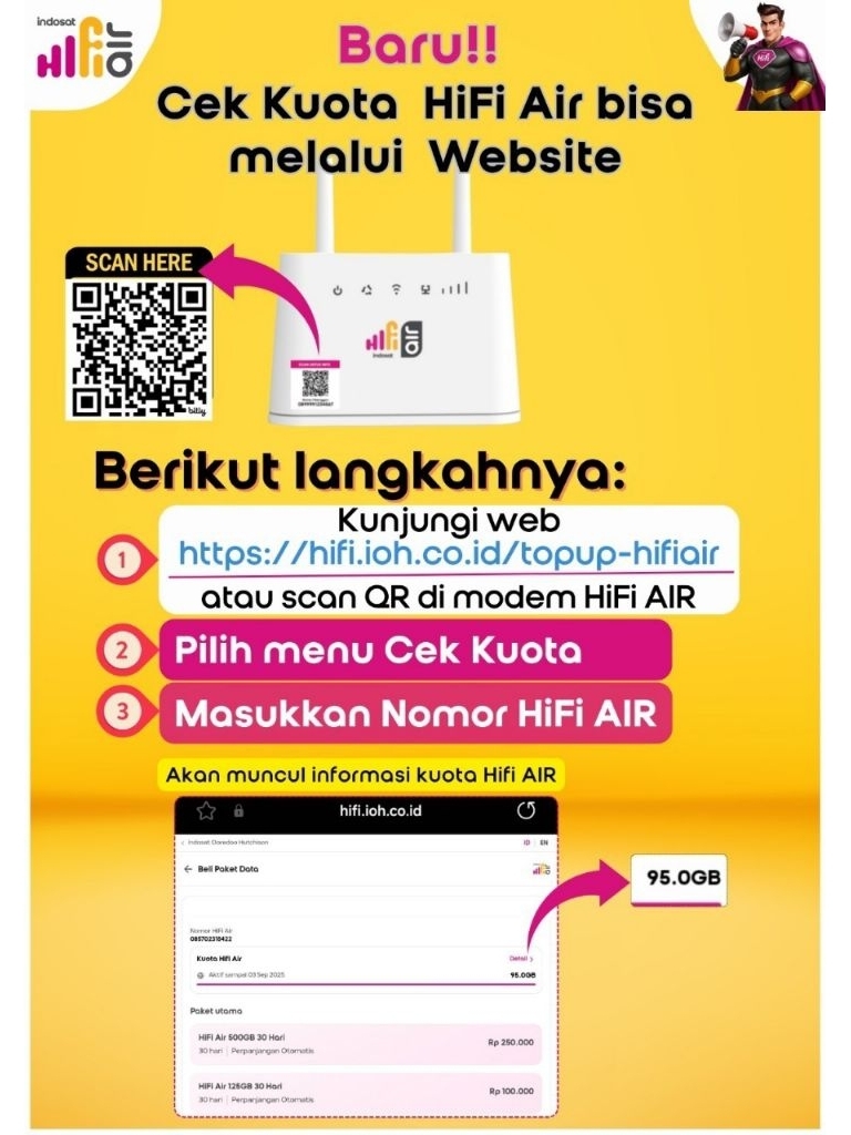 Jual Modem Indosat Wifi Router Hifi Air Rabit CPE XR 4G LTE siap kirim ...