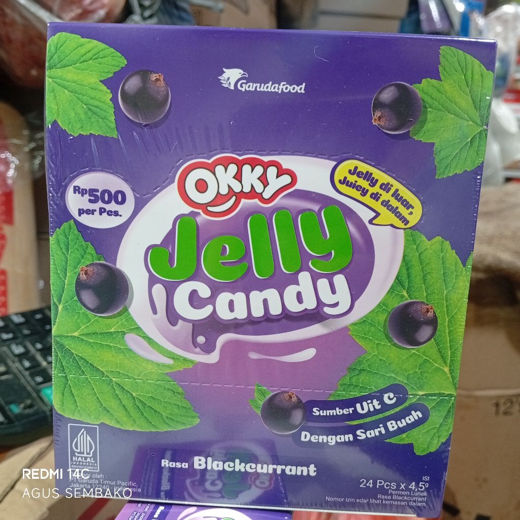 Jual permen lunak okky jelly candy 24 pcs | Shopee Indonesia