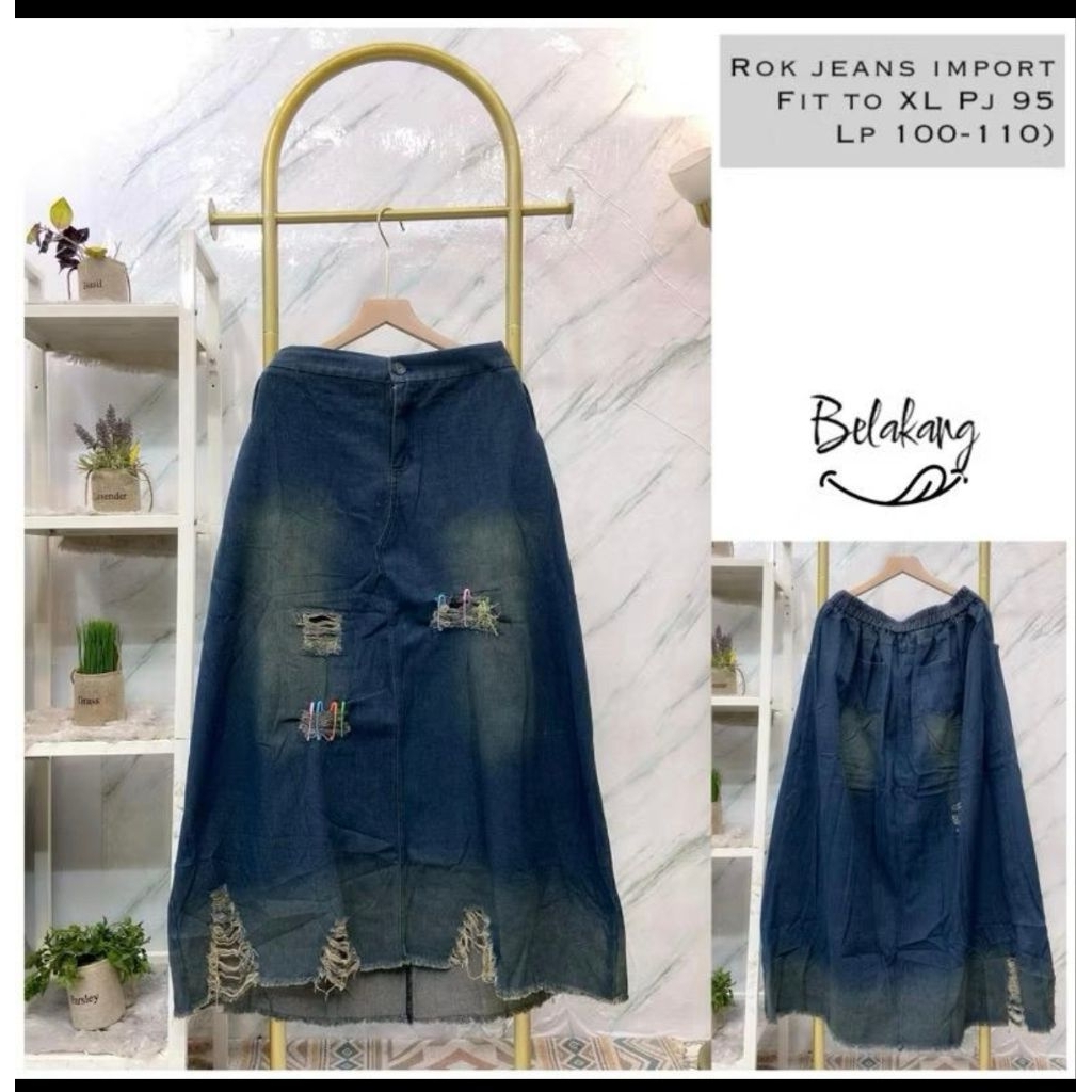 Jual Real pic ORIGINAL dan TERMURAH Rok PREMIUM Butik IMPORT / Rok ...