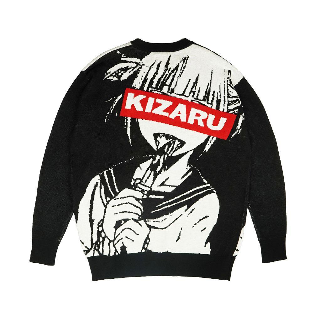 KIZARU Crewneck Knitwear Anime HIMIKO TOGA