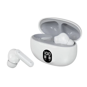 Headset Bluetooth TWS Air31 Wirelles LED Display Tranparan Hifi Sound
