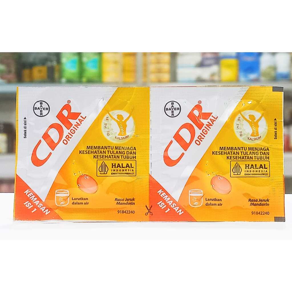 Jual CDR EFFERVESCENT (ECERAN 1 STRIP ISI @2 TABLET) - MENJAGA STAMINA ...