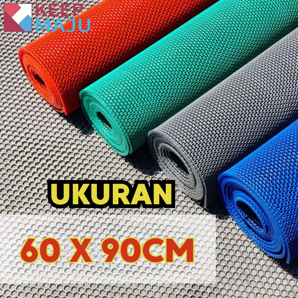 Jual KEEP MAJU 60x90CM Keset PVC Anti Slip Kamar Mandi / Keset Karpet ...