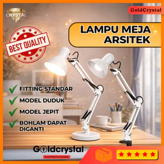 Lampu Meja Arsitech MT-811 3 Posisi Portable