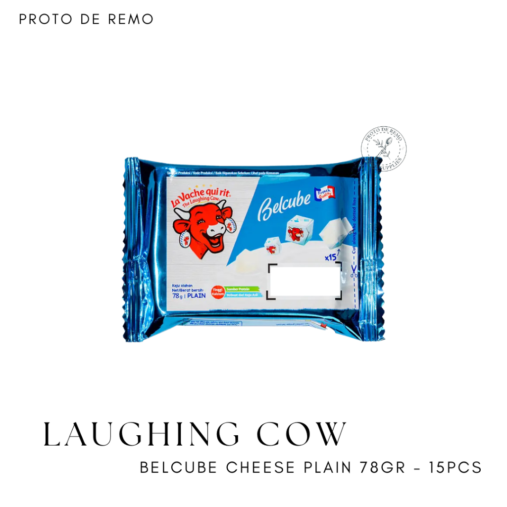 Jual Belcube Cheese | Keju Belcube Blue Pack Laughing Cow isi 24pcs ...