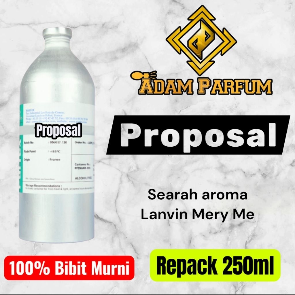Jual Bibit Parfum Proposal Parfex kemasan Repack 250ml searah aroma ...