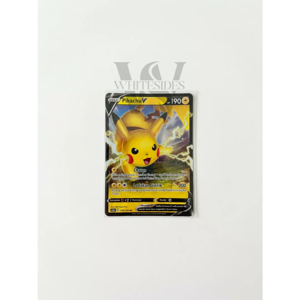 Jual Pikachu V 058 - SC3A 2021 Pedang & Perisai Koleksi VMax Set A ...
