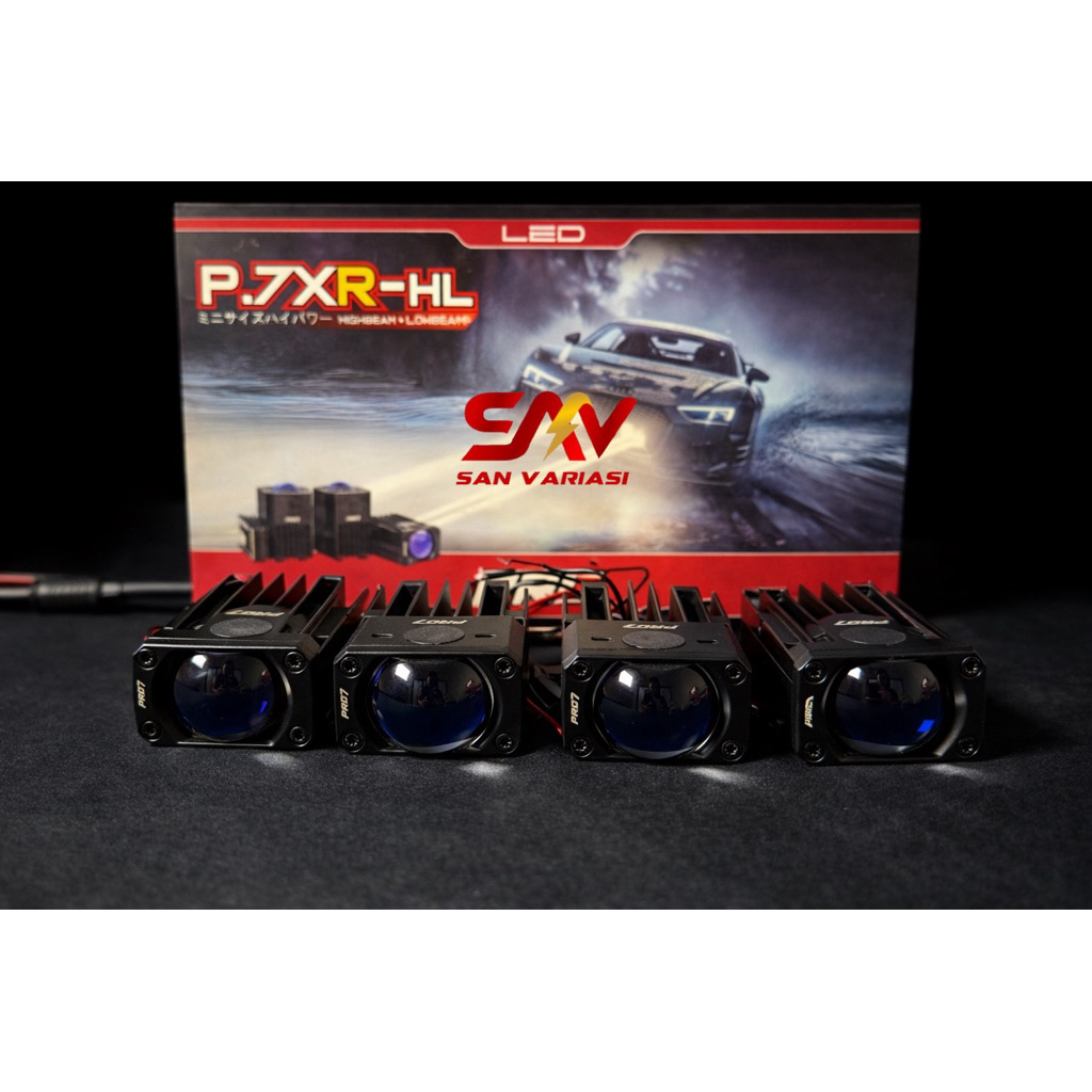 Jual READY INSTAN PRO7 MINI PROJECTOR MATRIX P7XR-2L (DOUBLE LOW BEAM ...