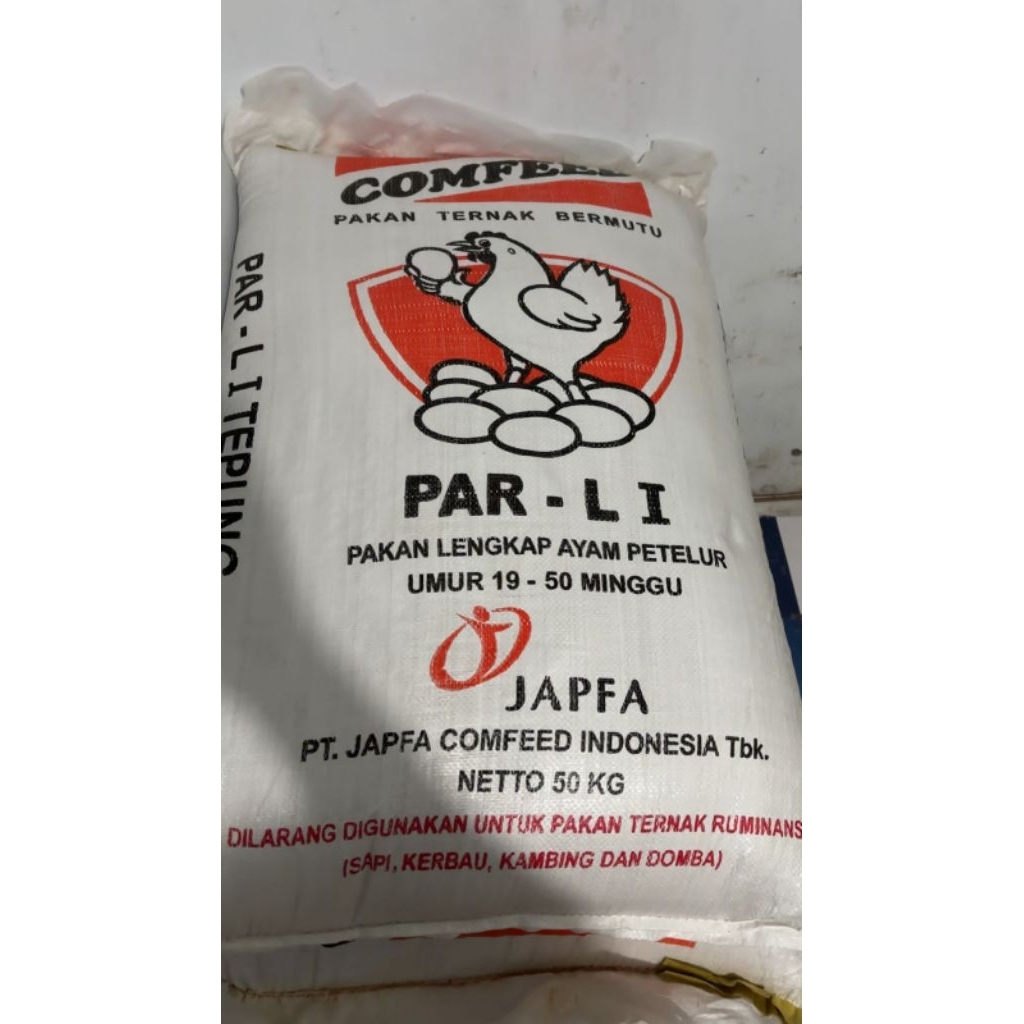 Jual PAKAN AYAM PETELUR COMFEED JAPFA PAR-L1 | Shopee Indonesia