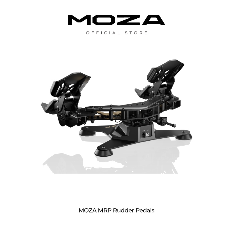 Jual MOZA Flight MRP Rudder Pedal | Rudder Metal Frame Construction ...
