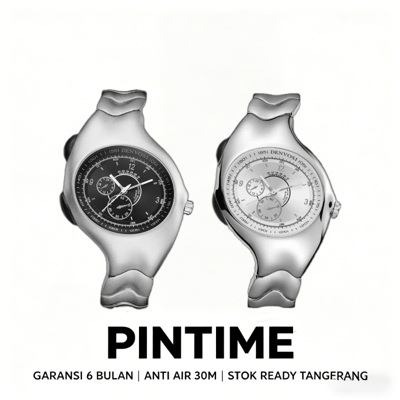 Jual PINTIME Jam Tangan Pria Y2K Triax Classic Chronograph Aktif 