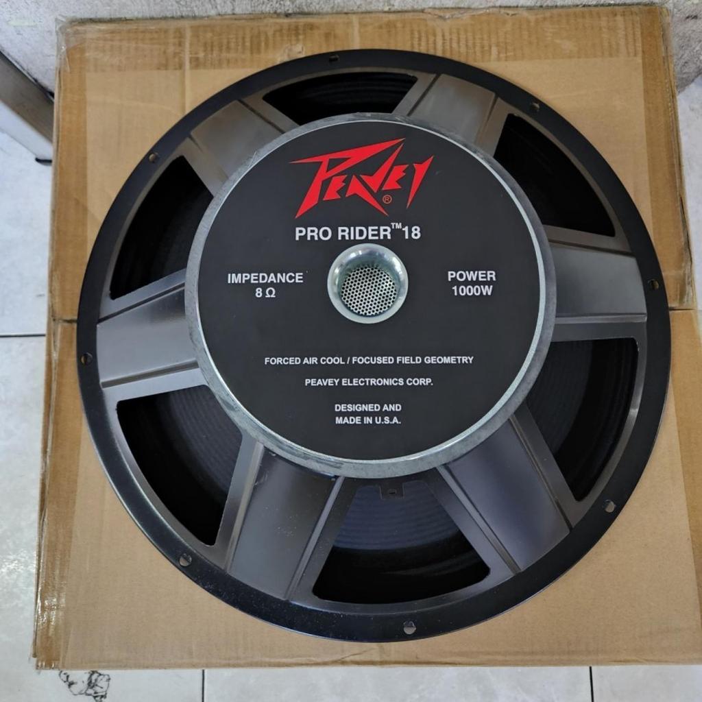 Jual Speaker Komponen Peavey Pro rider 18 prorider 18 18 inch component ...