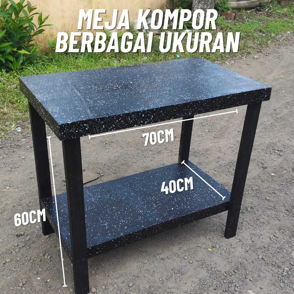 Jual Meja Kompor Minimalis Bahan Kayu Berbagai Ukuran - Estetik, Mudah ...