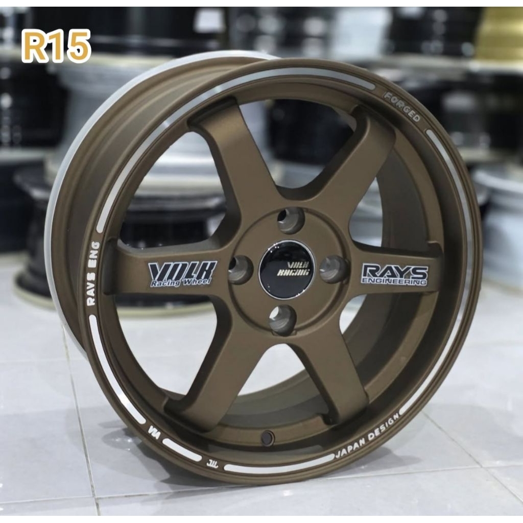 Jual Velg Rays TE37 Ultra R15 4x100 | Shopee Indonesia
