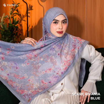 HIJAB SYARI TAZBIYA Scarf Voal Syari Hijab Voal Syari Jilbab Syari Hijab Segi Empat