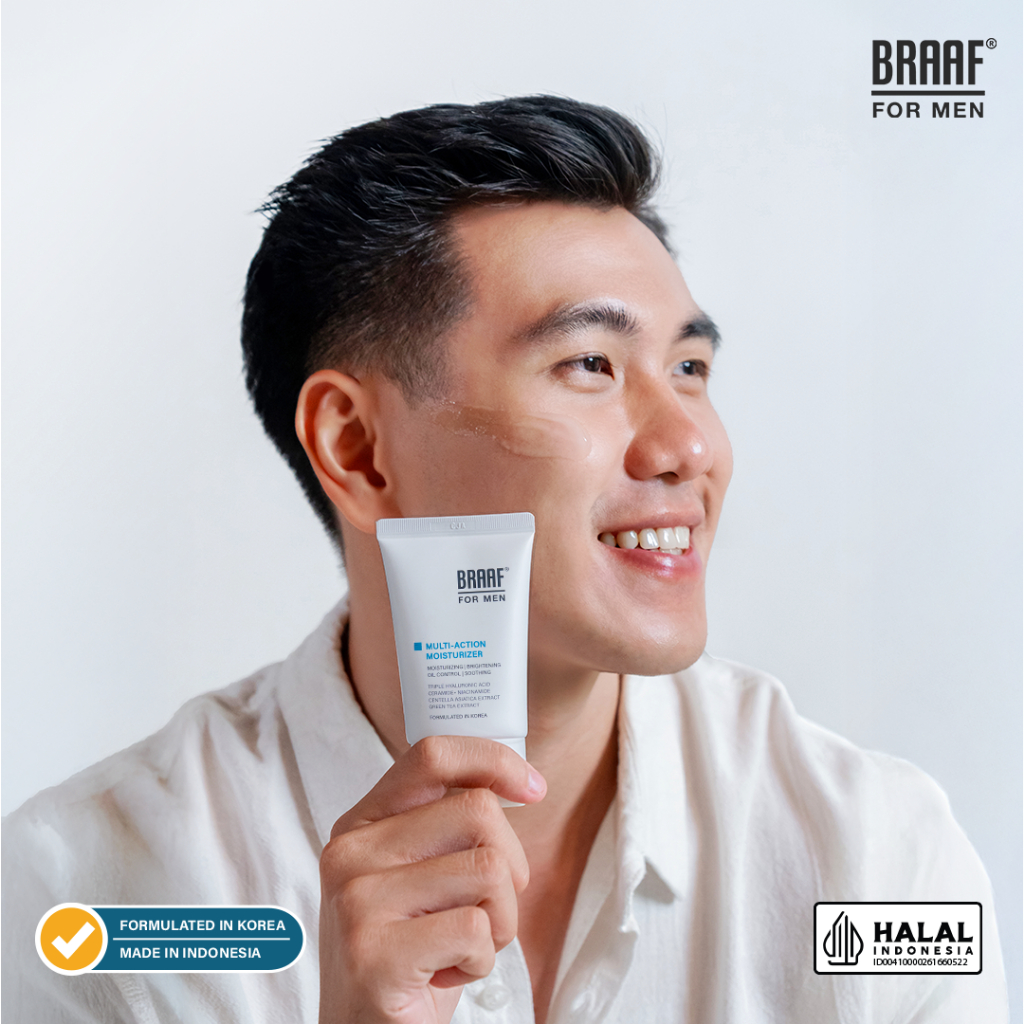 Jual BRAAF For Men Multi-Action Moisturizer 50g Perawatan Wajah Pria ...