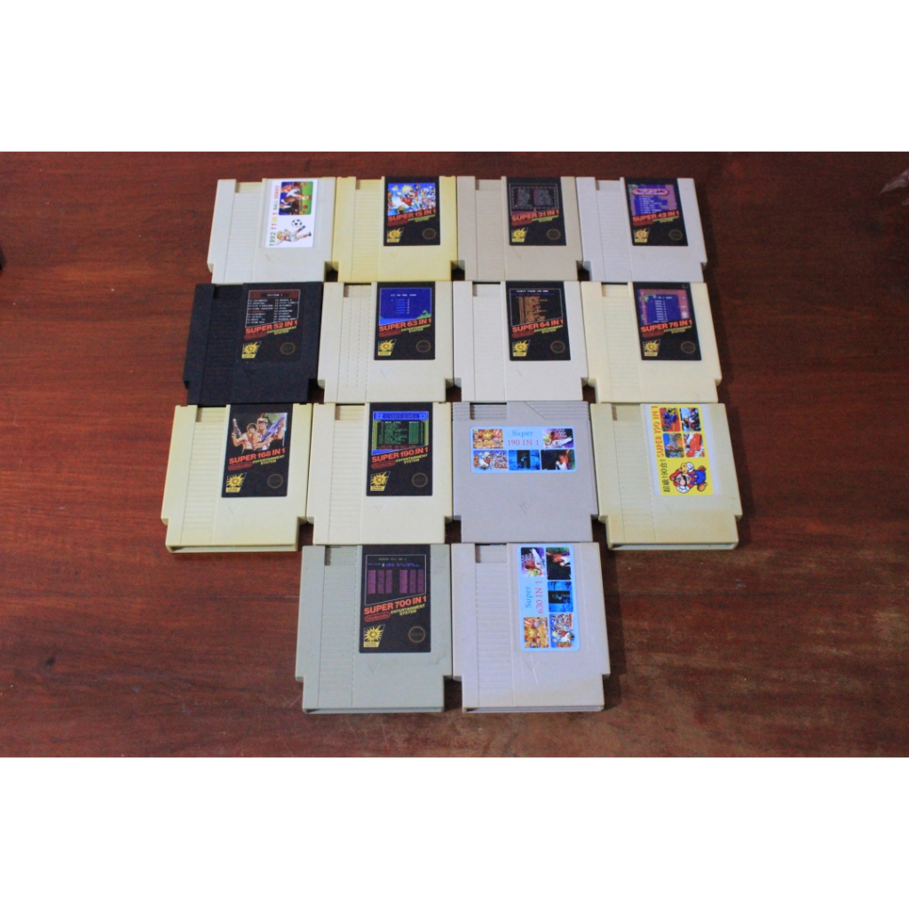 Jual Kaset Nintendo NES 8 Bit 72 Pin Multi Game Nostalgia No Repeat ...